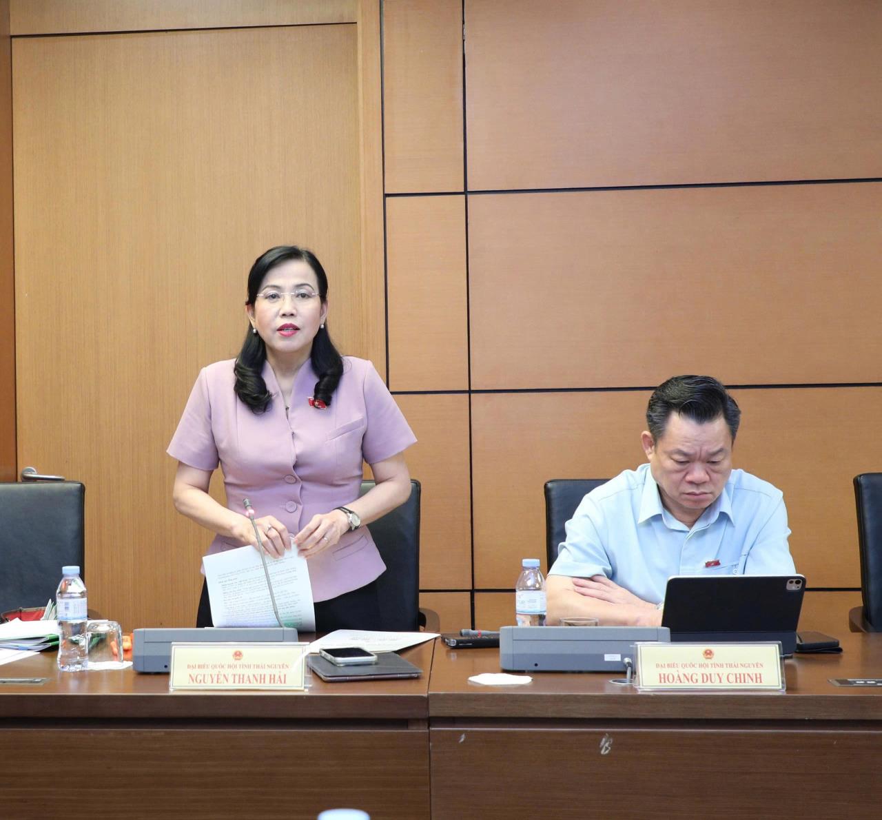 Đại biểu Quốc hội tỉnh Thái Nguyên tiếp tục thảo luận về kinh tế xã hội, ngân sách nhà nước, đầu tư công trung hạn